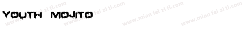 YOUTH MOJITO 英文字体字体转换